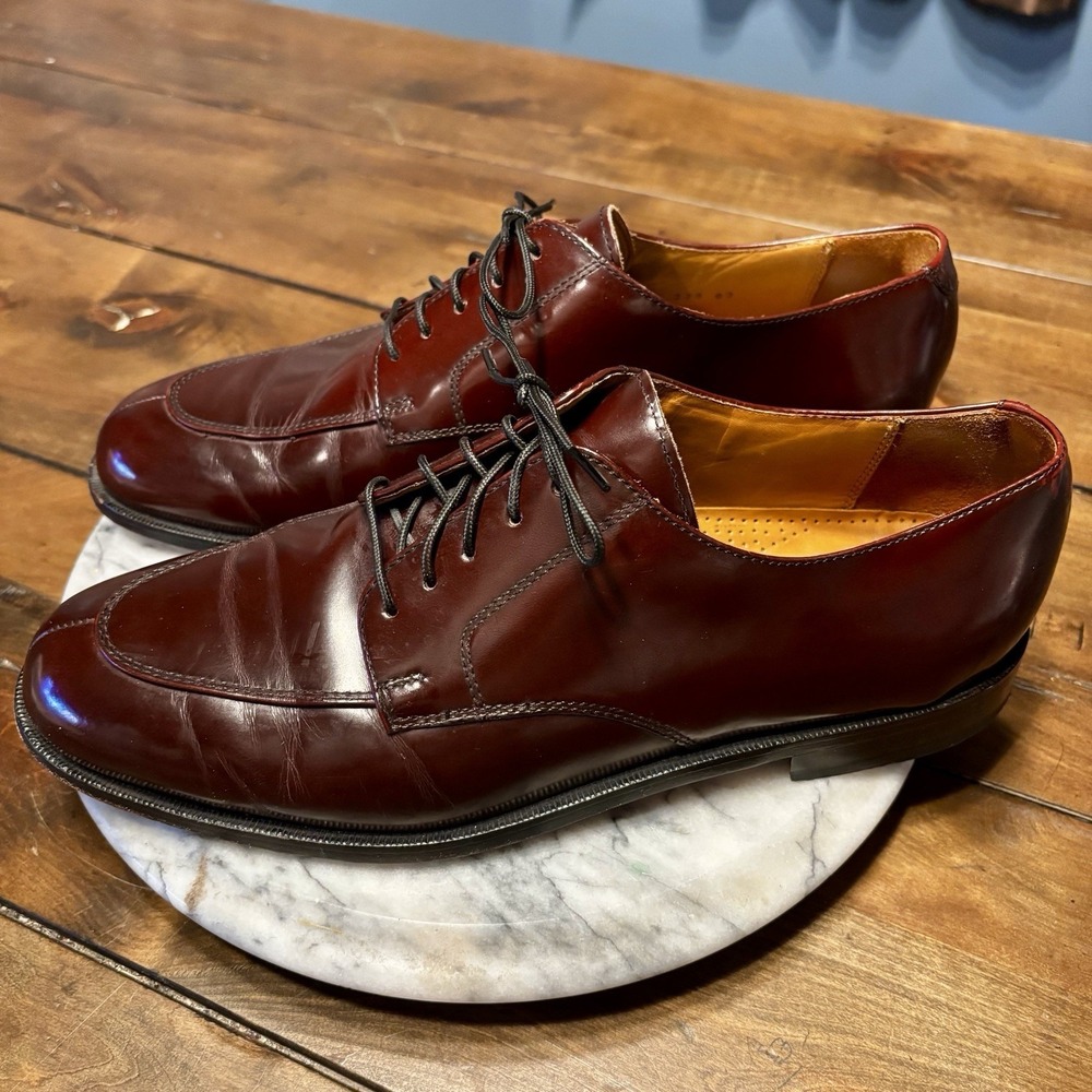 Cole Haan 8941 Cordovan Color Split Toe Oxfords Men Sz 10.5 M